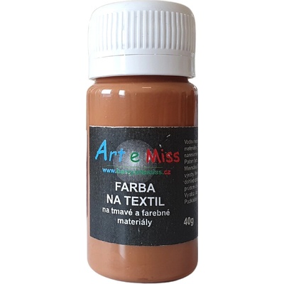 Artemiss Farba na tmavý textil 250 g 23 svetlo hnedá