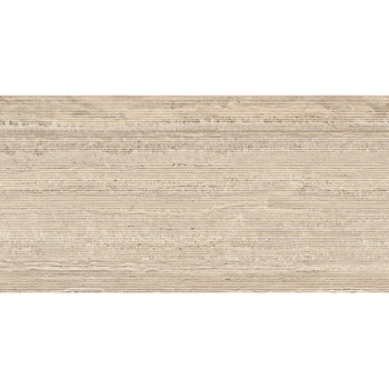 Mexen Neo Travertino Liner Natural полиран порцелан ректифицирана G1, плочка за под и стена 120 x 60 cm, мат - TL302-120-060-05 (TL302-120-060-05)