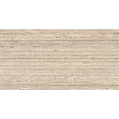 Mexen Neo Travertino Liner Natural полиран порцелан ректифицирана G1, плочка за под и стена 120 x 60 cm, мат - TL302-120-060-05 (TL302-120-060-05)