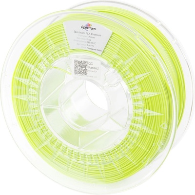 Spectrum 80017 3D филамент, Premium PLA, 1, 75mm, 1000g, флуоресцентно жълто (80017)