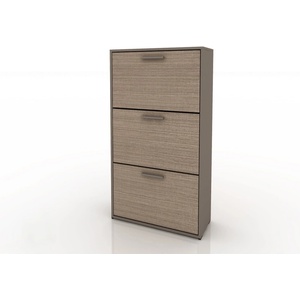 Bogdan Furniture I Шкаф за обувки Mod 4093, Лате/Мока