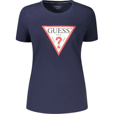Guess jeans Дамска тениска с къс ръкав guess jeans, Размер m, Цвят Синьо (w1yi1bi3z14_blg7p1)
