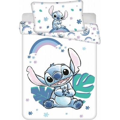 Jerry Fabrics Obliečky Lilo and Stitch Rainbow 100 × 135cm 40 × 60 cm