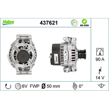 Alternátor VALEO 437621