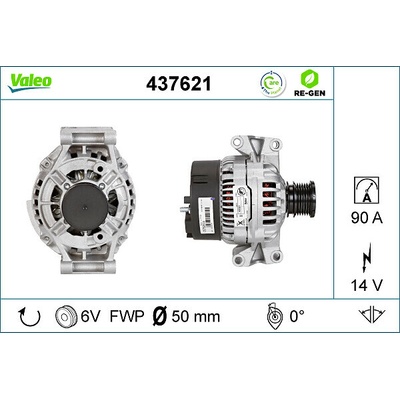 Alternátor VALEO 437621