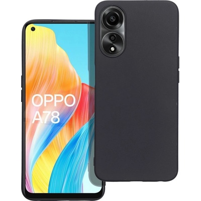 OEM MATT Case OPPO A78 4G čierny