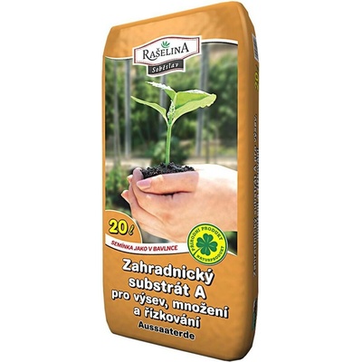 Rašelina Záhradnícky substrát A pre výsev a množenie 20 L
