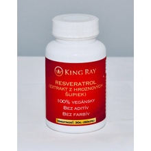 Kingray Resveratrol (extrakt z hroznových slupek) 60 kapslí