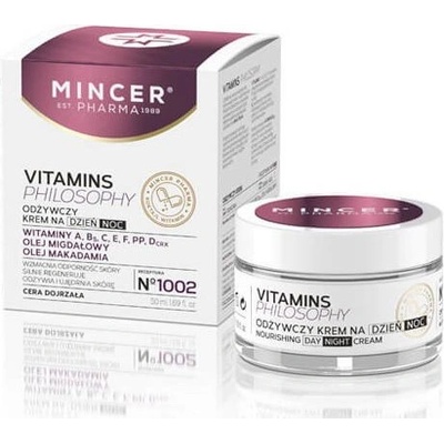 Mincer Pharma Vitamins Philosophy výživný denní a noční krém s vitamíny 50 ml