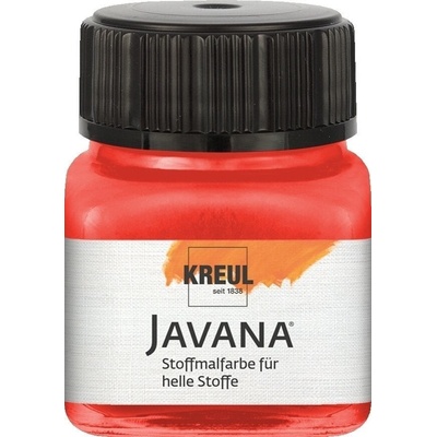 Kreul Javana Light farba na látky red 20 ml