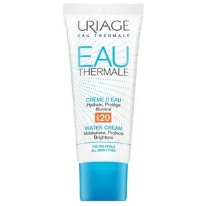Uriage Eau Thermale Water Cream SPF20 мицеларна вода за отстраняване на грим за нормална/смесена кожа 40 ml