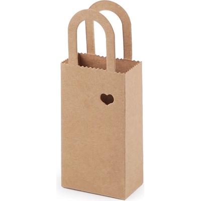 Darčeková krabičková taštička, natural, 1 ks