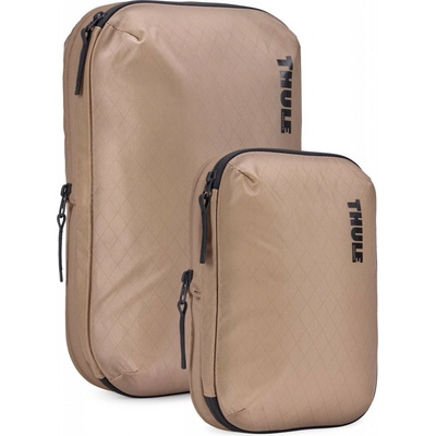 Sada organizérov Thule Compression Cube Set Farba: béžová