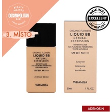 Whamisa BIO Liquid BB krém SPF50+ Sand Beige 30 ml