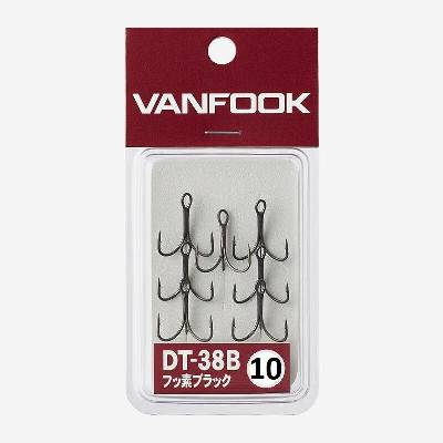 Vanfook trojháčky DT-38B vel.10 7 ks