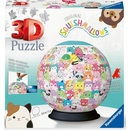 Ravensburger 3D puzzleball globus se zvířaty anglický 72 ks