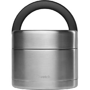 Qwetch Изолирана кутия за обяд с дръжка, 850ml - Неръждаема стомана
