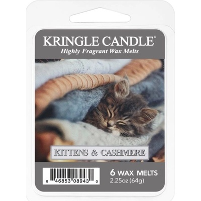 Kringle Candle Kittens & Cashmere vosk do aromalampy 64 g