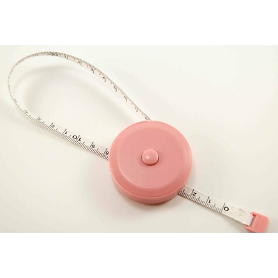 Krejčovský metr - svinovací - růžový - délka 150 cm – Zbozi.Blesk.cz