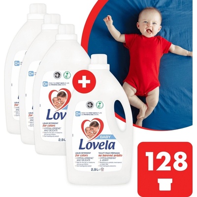 Lovela Tekutý prací prostředek na barevné prádlo 11,6 l 128 PD