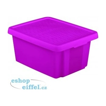 CURVER Essentials Box - Úložný box s víkem 20L Purple