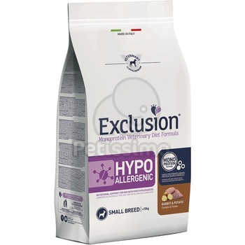 Exclusion Monoprotein Vet Diet Hypoallergenic Small Breed