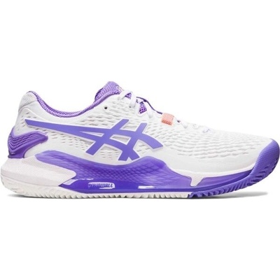 asics gel resolution 9 mebourne clay court bílá