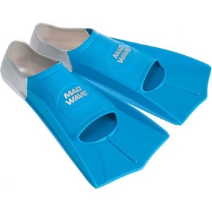 Mad Wave short training fins blue 37/38