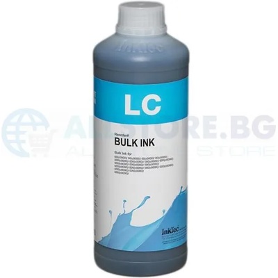 INKTEC Бутилка с мастило INKTEC за Epson T0825, Stylus Photo R285/R270/ R290/ R390/ RX59/P50, 1000 ml, Светло Син (INKTEC-EPS-009-10-1LLC)