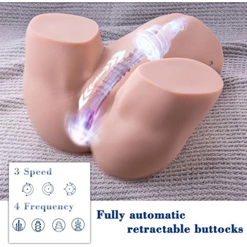 Xise Голям мастурбатор с тласъци и дистанционно Xise Gina