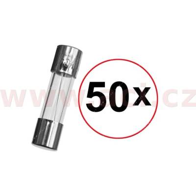 pojistka skleněná 5x20 5A (sada 50ks) 2051010