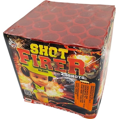 Kompaktní ohňostroj STŘELMISTR 25 ran 20 mm