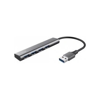 Trust USB хъб Trust Halyx 4 порта USB-A 5 Gbps, USB 3.2 gen1, алуминий
