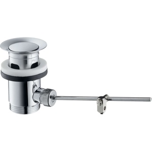 Hansgrohe - Изпразнител с изтеглящ се лост за смесители за мивка и биде, хром 94139000 (94139000)