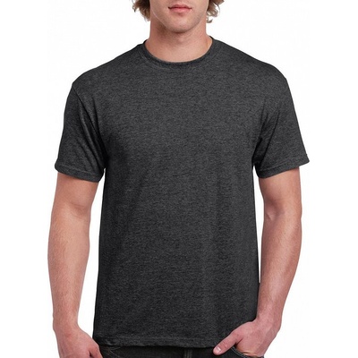 Gildan Pánské tričko Ultra šedá tmavá melír