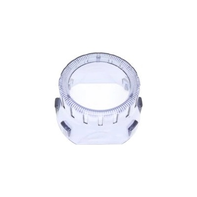 Капачки за лупи 2.5" овална прозрачна D=10cm