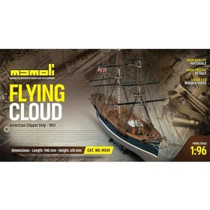 Mamoli Flying Cloud 1851 1: 96 комплект