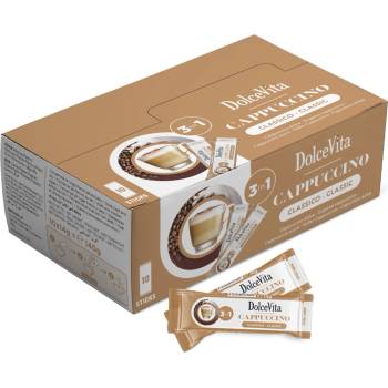 Dolce Vita Cappuccino Classico 3-in-1 - Dolce Vita - 10 стика с разтворимо кафе