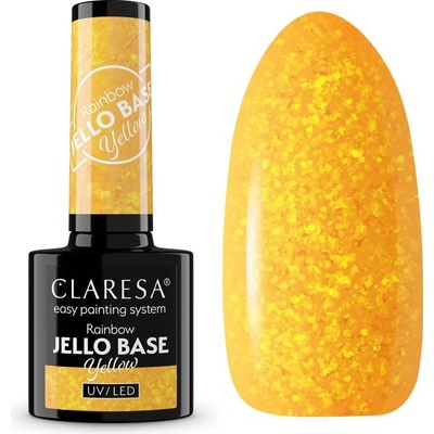 Claresa gél lak Rainbow Jello Base Yellow 5 g
