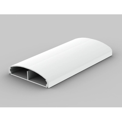 Oblá lišta biela 80x20mm 1ks=2m LE 80_HD KOPOS