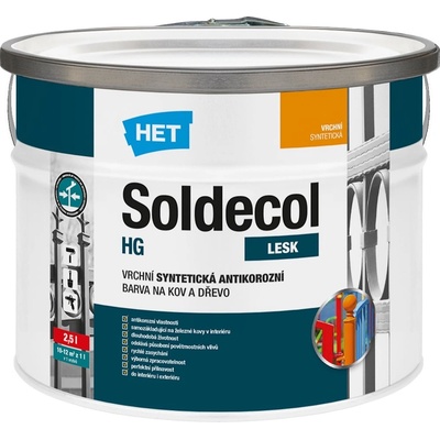 Het Soldecol HG 0,75L 1009 šedý světlý