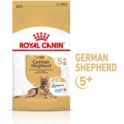 Royal Canin German Shepherd Adult 5+ 12 кг суха храна за възрастни кучета от породата немска овчарка на възраст над 5 години