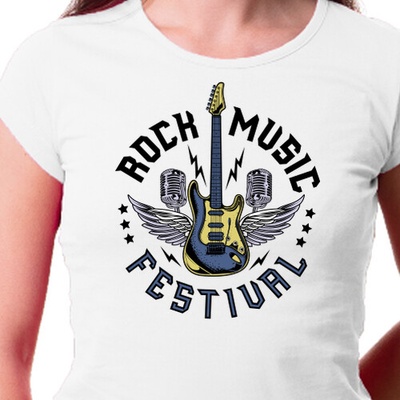 Dámské tričko Rock Music Festival dámské