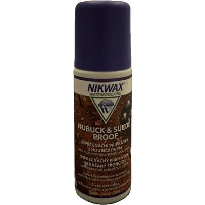 Nikwax impregnační přípravek pro HLADKOU KŮŽI s houbičkou 125 ml impregnace na barefoot a sportovní obuv |