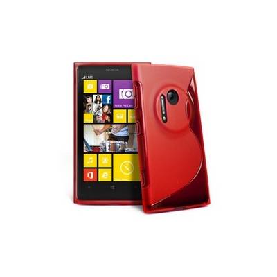 Silikonové pouzdro obal Nokia 1020 Lumia - červené
