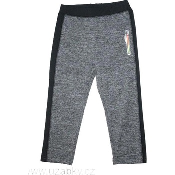 Kugo dívčí 3/4 legíny šedá melírovaná