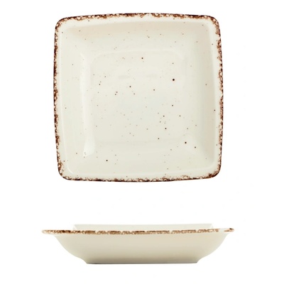 Gural Porselen - Side Дълбока квадратна чиния 19x19cm. (NBNORD19X19CK58KH) (0180405)