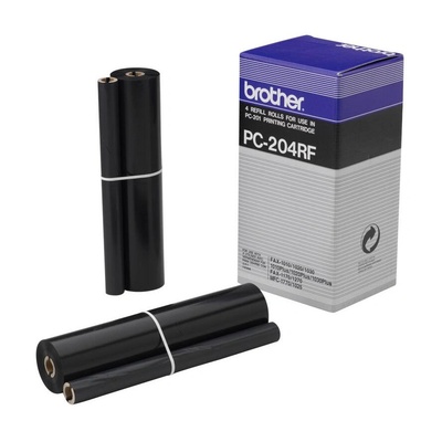 Brother Броя 4 броя черни ленти за факс Brother PC-204RF, 420 страници (PC204RF)