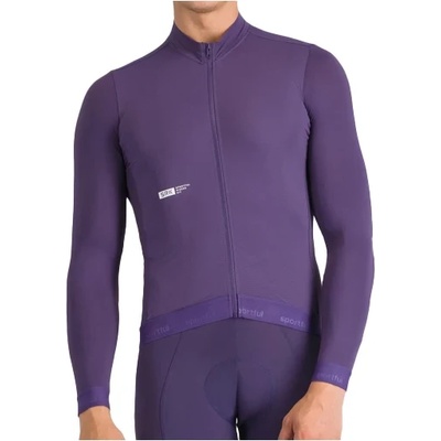 Sportful Мъжка фланелка с дълъг ръкав за колоездене Sportful SRK Jersey Long Sleeves Cycling jersey - Galactic Purple - размер 3XL (056-3899-0316)