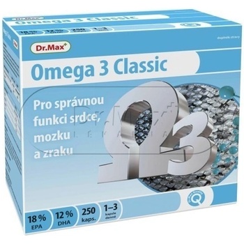 Dr.Max Omega 3 Classic kapslí 250